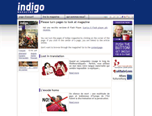 Tablet Screenshot of fr.indigomagazine.eu